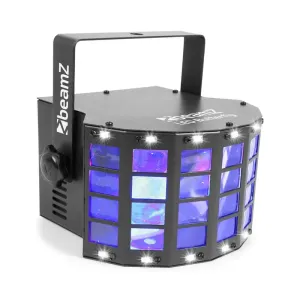 Beamz LED Butterfly 3x3W RGB + 14xSMD Strobe Musik- oder Automatikmodus