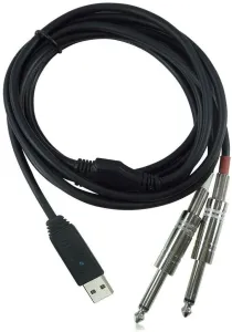 Behringer Line 2 Schwarz 2 m USB Kabel