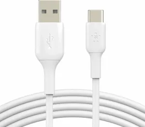 Belkin Boost Charge USB-A to USB-C Cable CAB001bt2MWH Weiß 2 m USB Kabel