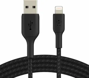 Belkin Boost Charge Lightning to USB-A  Schwarz 2 m USB Kabel
