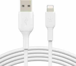 Belkin Boost Charge Lightning to USB-A Weiß 3 m USB Kabel