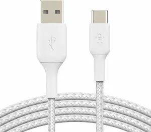 Belkin Boost Charge USB-A to USB-C Cable CAB002bt2MWH Weiß 2 m USB Kabel