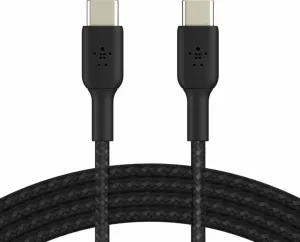 Belkin Boost Charge USB-C to USB-C Cable CAB004bt1MBK Schwarz 1 m USB Kabel