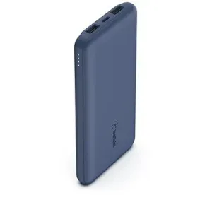 Belkin BOOST CHARGE 10000 mAh Power Bank with USB-C 15W - Dual USB-A - 15cm USB-A to C Cable - Blue