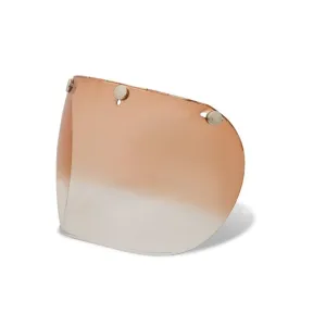 Bell Custom 500 3-Snap Retro Shield Amber Gradient Orange Größe