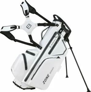 Bennington Zone Stand Bag White/Canon Grey Golfbag