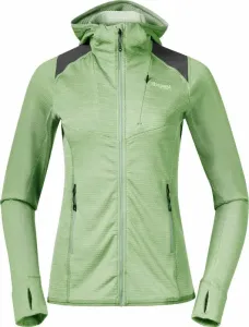 Bergans Rabot Active Mid Hood Jacket Women Light Jade Green S Outdoor Hoodie