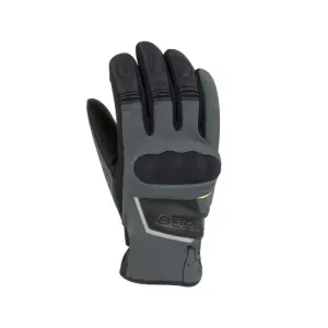 Bering Gourmy Schwarz Grau Fluo Gelb Handschuhe Größe T12