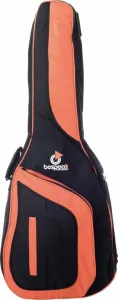 Bespeco BAG160AG Tasche für akustische Gitarre, Gigbag für akustische Gitarre Schwarz-Orange