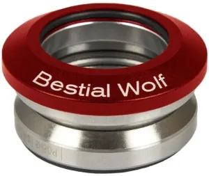 Bestial Wolf Integrated Headset Scooter Headset Rot