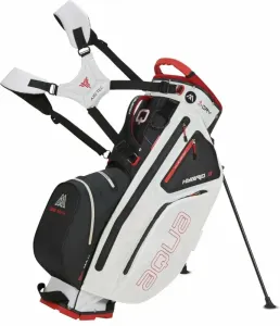 Big Max Aqua Hybrid 3 Stand Bag Black/White/Red Golfbag