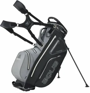 Big Max Aqua Hybrid 3 Stand Bag Grey/Black Golfbag