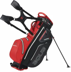Big Max Aqua Hybrid 3 Stand Bag Red/Black Golfbag