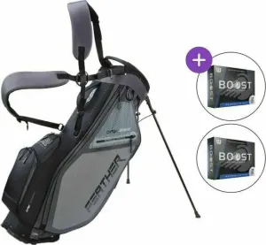 Big Max Dri Lite Feather SET Grey/Black Golfbag
