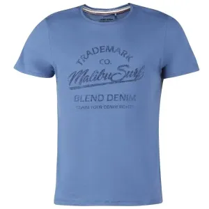 BLEND T-SHIRT SS Herrenshirt, blau, größe S