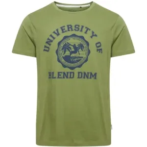 BLEND TEE REGULAR FIT Herrenshirt, grün, größe