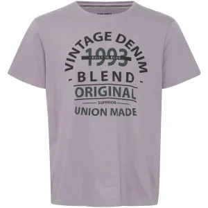 BLEND TEE REGULAR FIT Herrenshirt, violett, größe #1382155