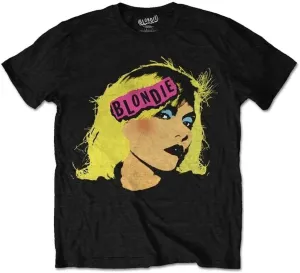 Blondie T-Shirt Punk Logo L Schwarz
