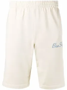 BLUE SKY INN - Logo Cotton Shorts #203291