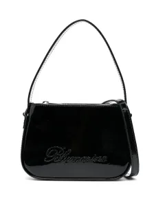 BLUMARINE - Logo Patent Leather Top-handle Bag #1398120