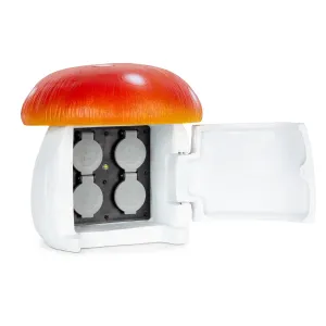 Blumfeldt Power Mushroom Smart Gartensteckdose WiFi-Steuerung 3680 Watt IP44