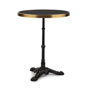 Blumfeldt Patras Lux Bistro-Tisch mit Dreifuß Marmortisch Ø: 57,5 cm Höhe: 72 cm #272705