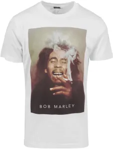 Bob Marley T-Shirt Smoke White 2XL