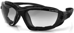 Bobster Renegade Convertibles Gloss Black/Clear Photochromic Motorradbrillen