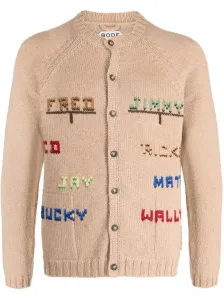 BODE - Embroidered Wool Cardigan #1524312