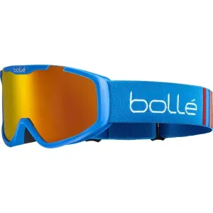 Bollé Rocket Plus Race Blue Matte/Sunrise Ski Brillen