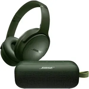 BOSE QuietComfort Headphones + BOSE SoundLink Flex grün