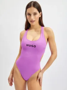 HUGO Einteiliger badeanzug Lila