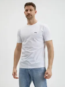 BOSS Curved T-Shirt Weiß