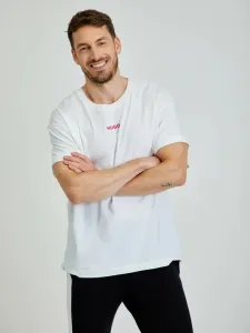Weiße T-Shirts Boss