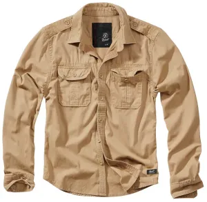 Brandit Vintage Herrenhemd, khaki #304535