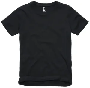 Brandit Kinder-T-Shirt mit Kurzarm, schwarz