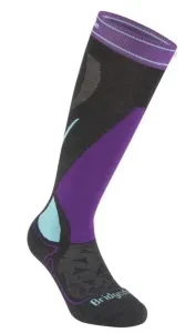 Socken Bridgedale Ski Midweight Women's graphite/purple/134