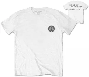 Bring Me The Horizon T-Shirt Distorted White 2XL