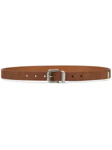 BRUNELLO CUCINELLI - Suede Leather Belt #1492427