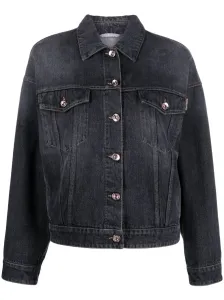 BRUNELLO CUCINELLI - Denim Jacket With Shiny Tab #1455529