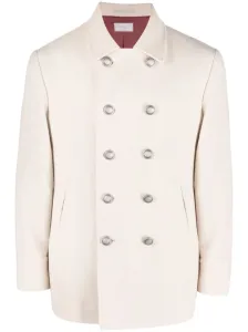 BRUNELLO CUCINELLI - Double-breasted Cashmere Coat #1276514