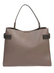 BRUNELLO CUCINELLI - Leather Crossbody Bag #1316888