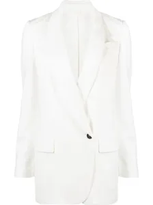 BRUNELLO CUCINELLI - Cotton Single-breasted Blazer Jacket #1001369