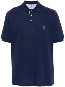 BRUNELLO CUCINELLI - Logo Cotton Polo Shirt #1495197