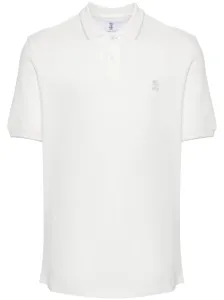 BRUNELLO CUCINELLI - Logo Cotton Polo Shirt #1517314