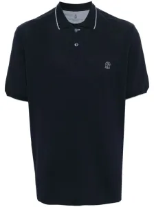 BRUNELLO CUCINELLI - Logo Cotton Polo Shirt #1517368