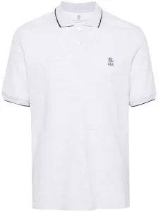 BRUNELLO CUCINELLI - Logo Cotton Polo Shirt #1520497