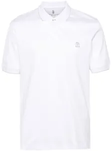 BRUNELLO CUCINELLI - Logo Cotton Polo Shirt #1520544