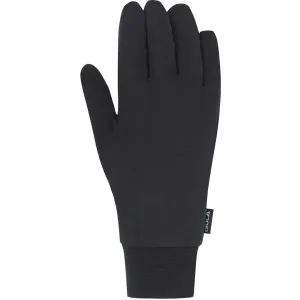 Bula WOOL GLOVE LINER Herren Handschuhe, schwarz, veľkosť L