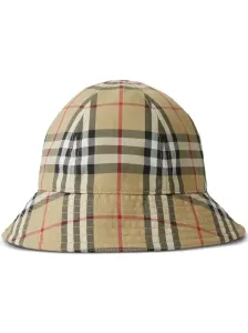 BURBERRY - Check Motif Nylon Bucket Hat #1268578